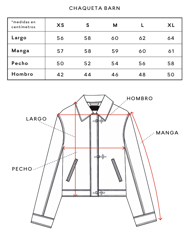 Chaqueta mujer Barn crudo canvas Froens -5