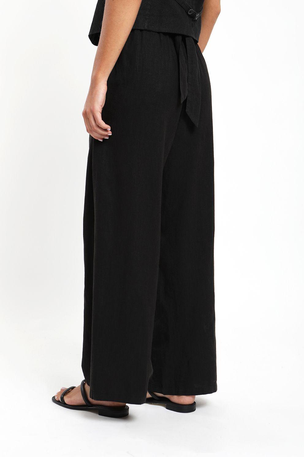 Pantalón lino mujer Mara-1