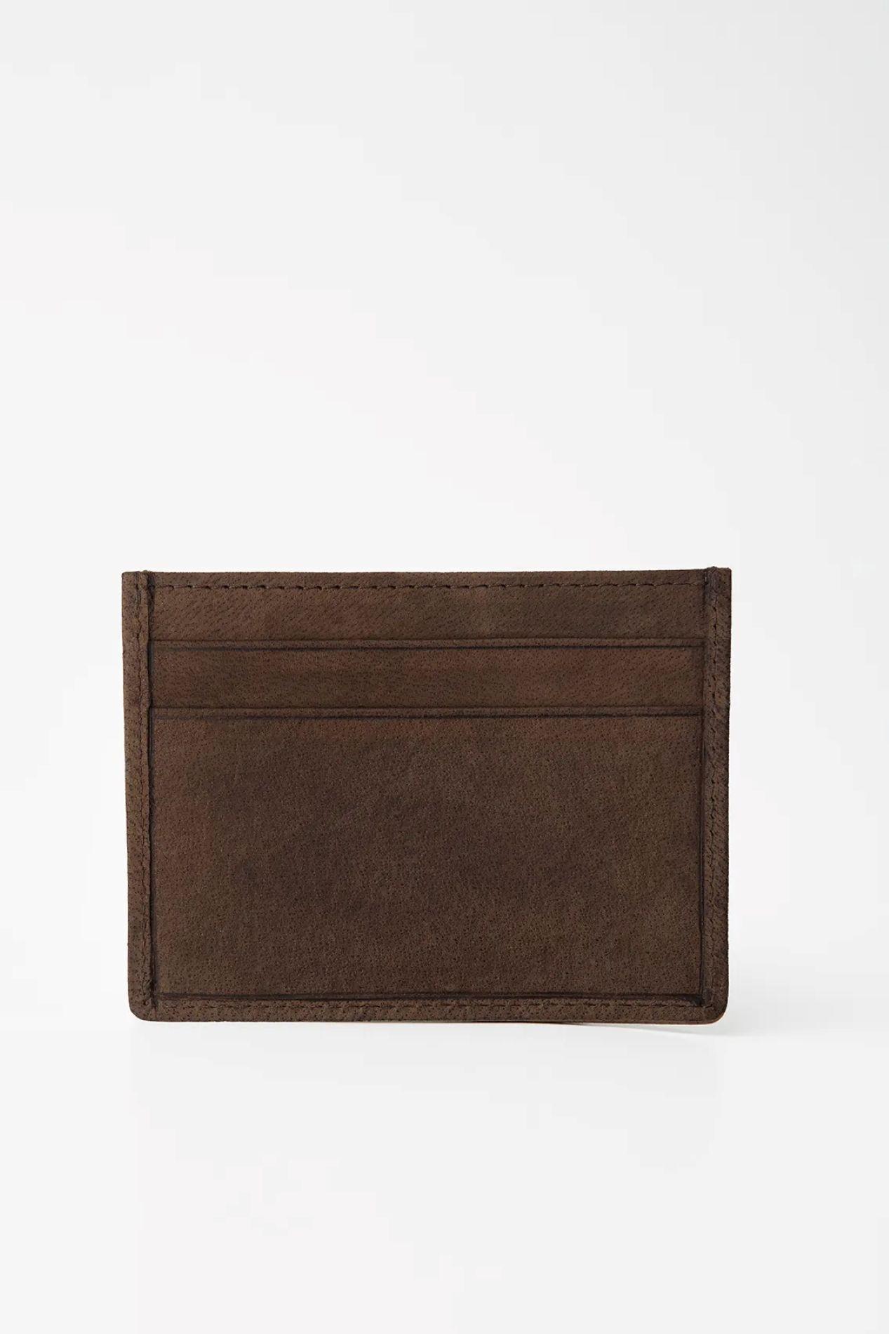 Tarjetero cuero café Froens-0