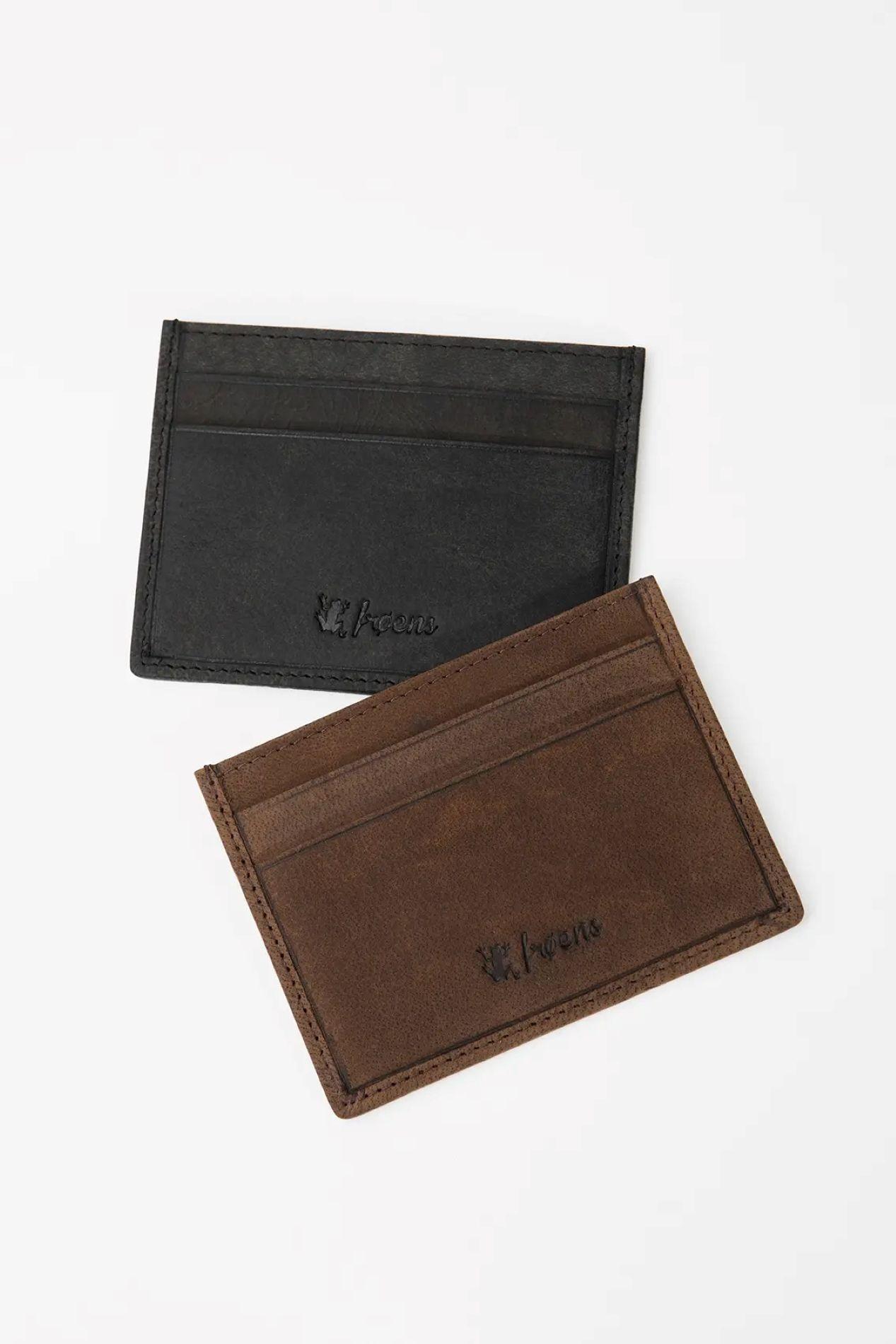 Tarjetero cuero café Froens-3