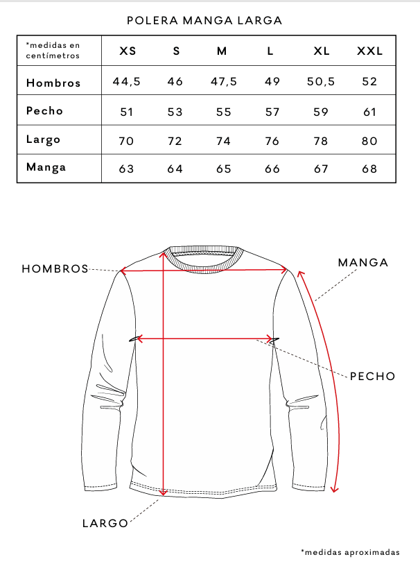 Polera hombre manga larga  Dog blanco Froens-4