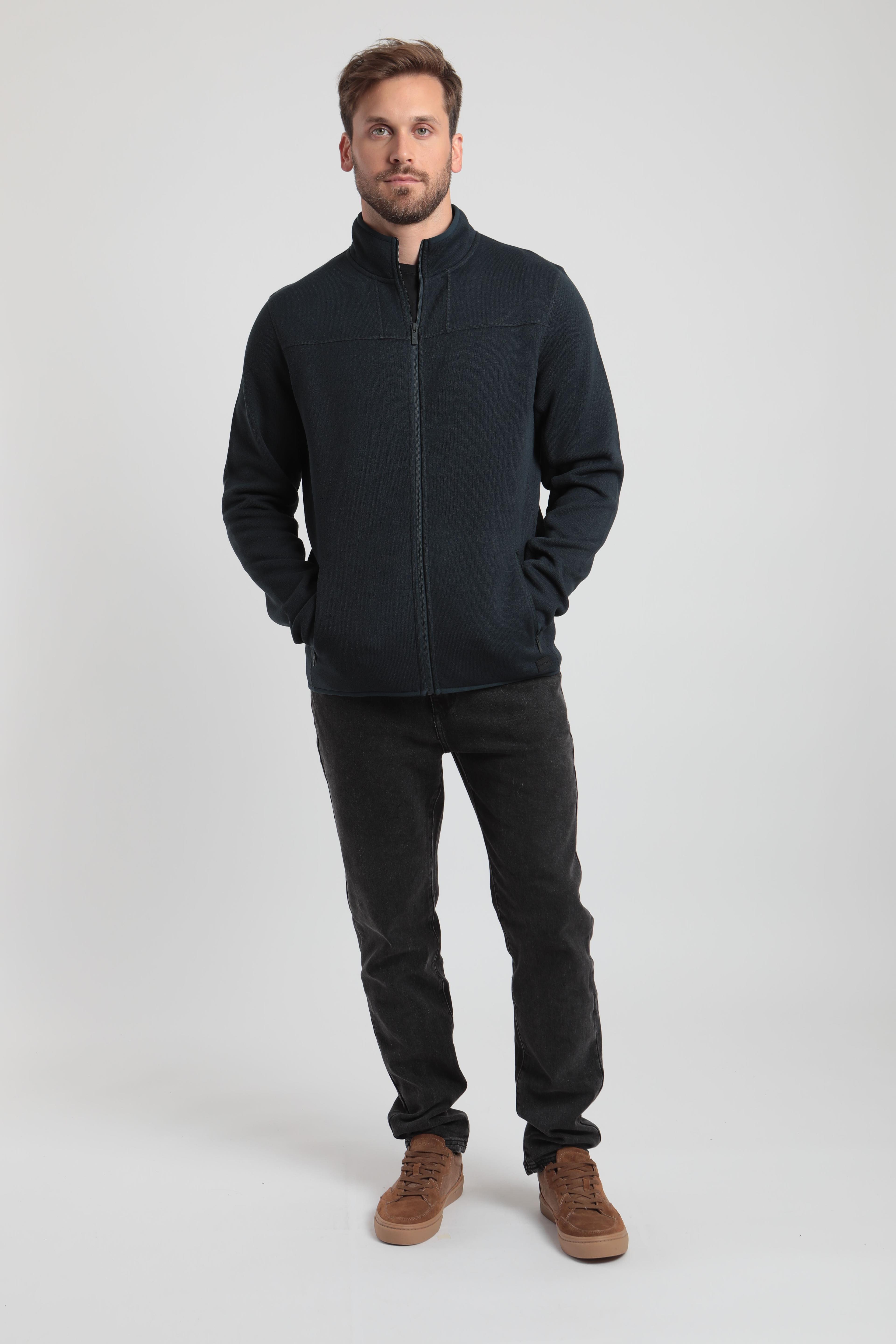 Polar hombre Arrayan azul Poliéster reciclado -3