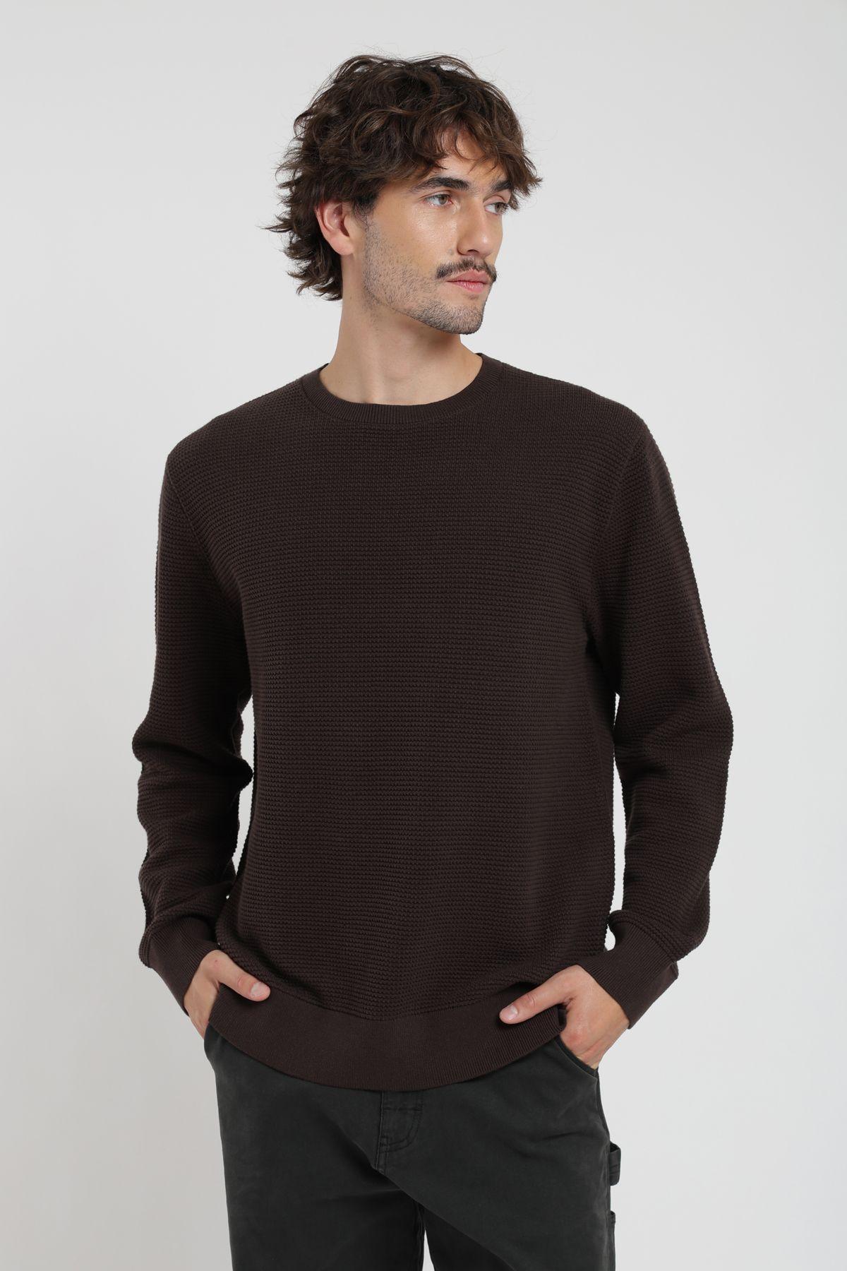 Chaleco hombre Maullin café Froens-3