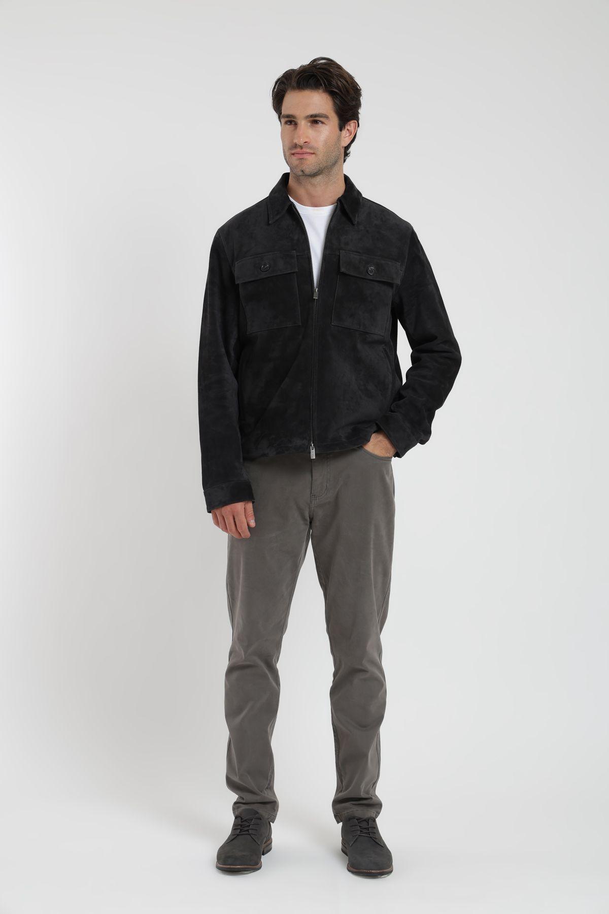 Chaqueta Hombre Gamuza Froens-2