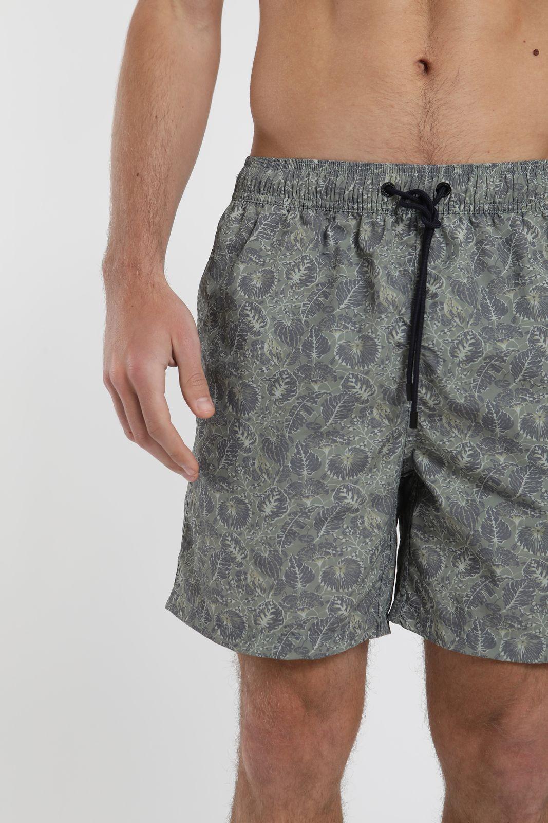 Traje de Baño hombre Classic Filodentro verde Nylon Reciclado Froens-3