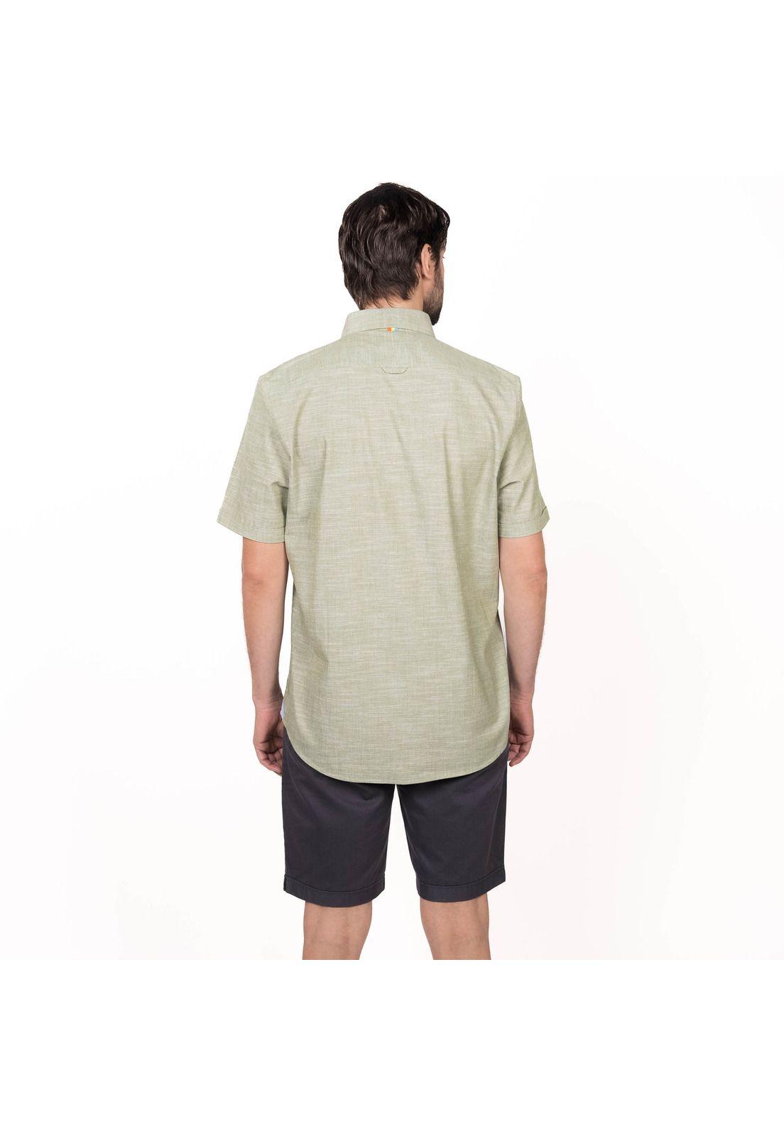 Camisa M/C Slub Regular Fit-1