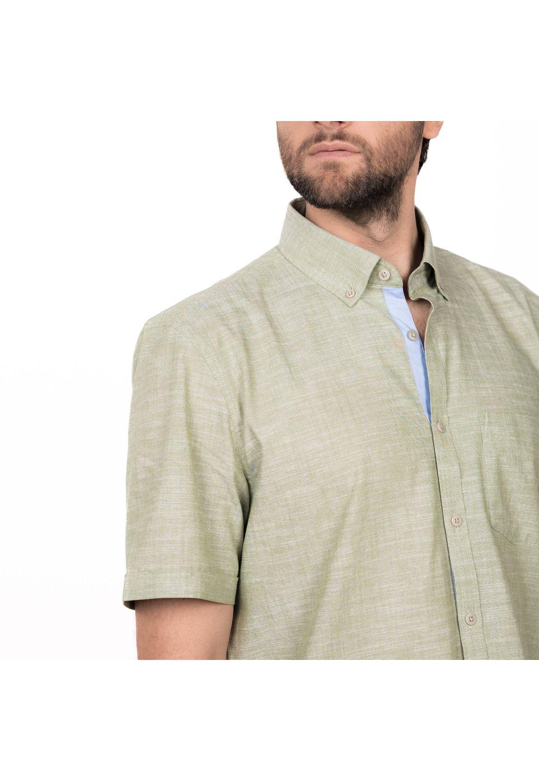 Camisa M/C Slub Regular Fit-2