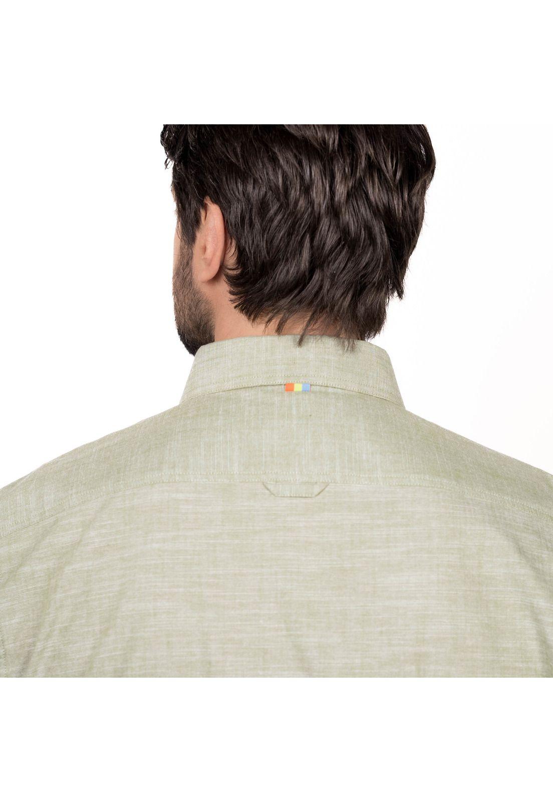 Camisa M/C Slub Regular Fit-3
