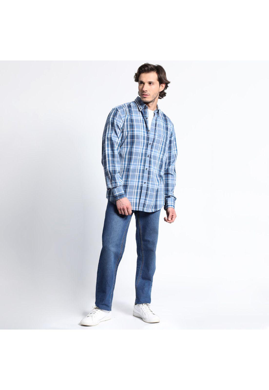 Camisa Manga Larga Trevira Cuadros Regular Fit-2
