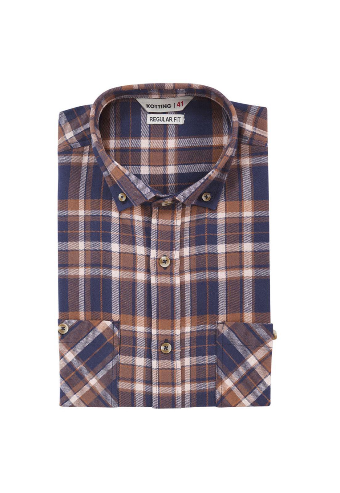 Camisa Manga Larga Villela Fantasia Regular Fit-4