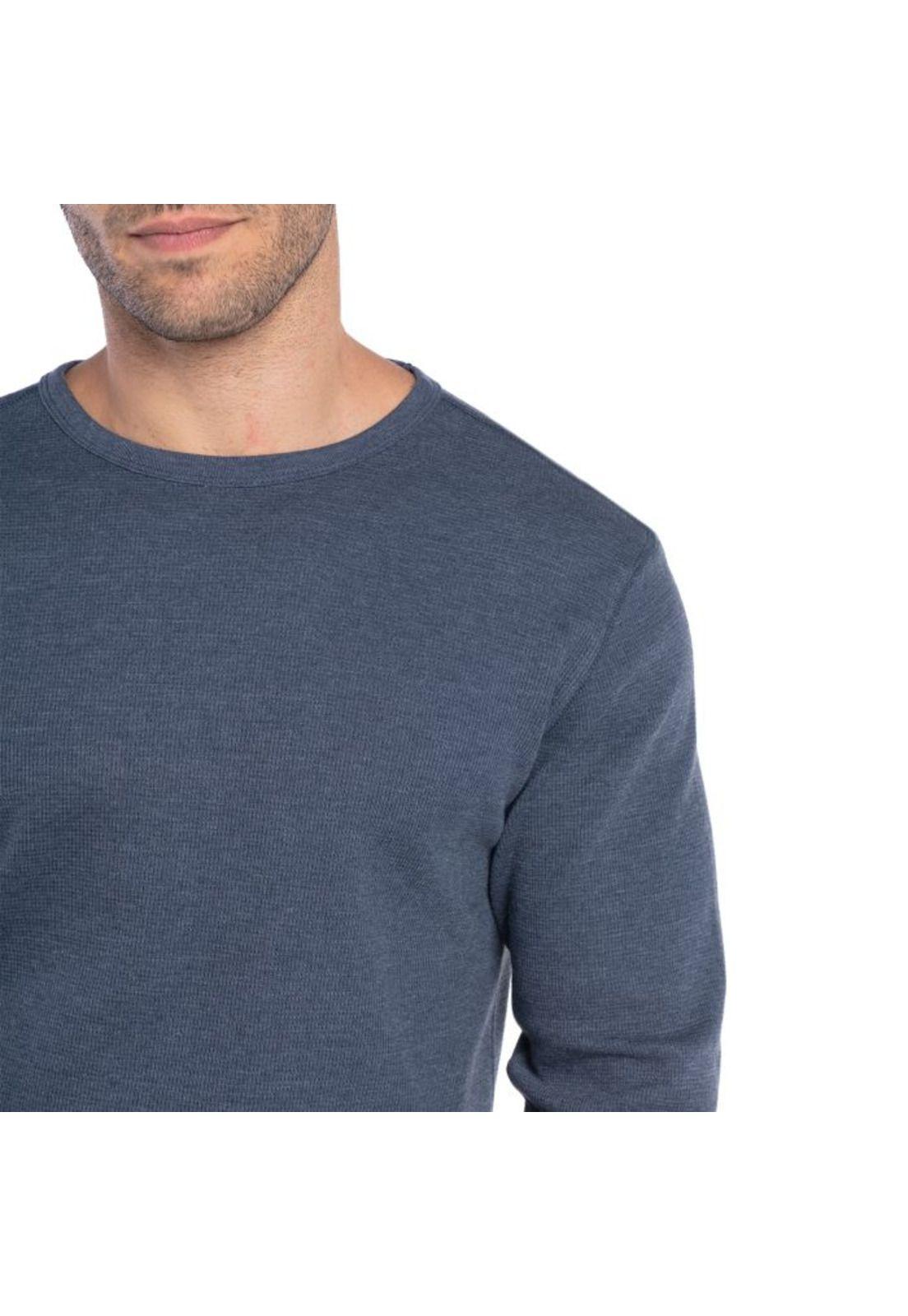 Polera Manga Larga Waffle Hombre-2