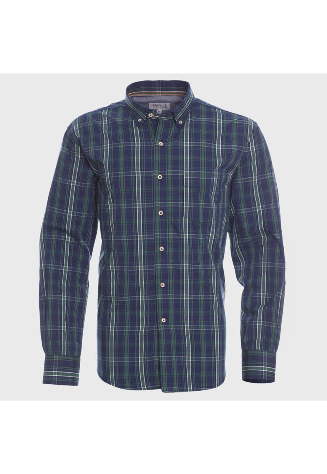 Camisa Manga Larga Trevira Fantasia Regular Fit-0