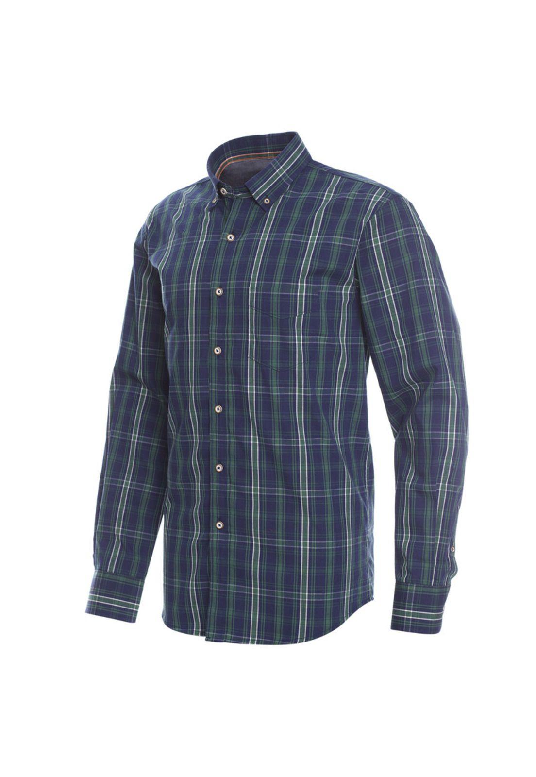 Camisa Manga Larga Trevira Fantasia Regular Fit-1