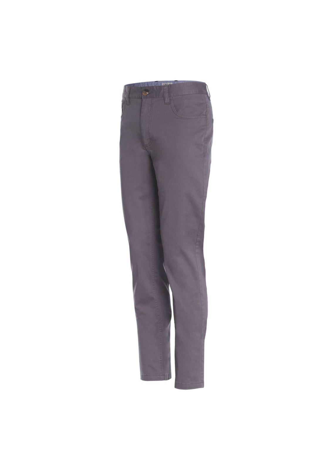 Pantalon 5 Bolsillos Slim Fit Spandex-1