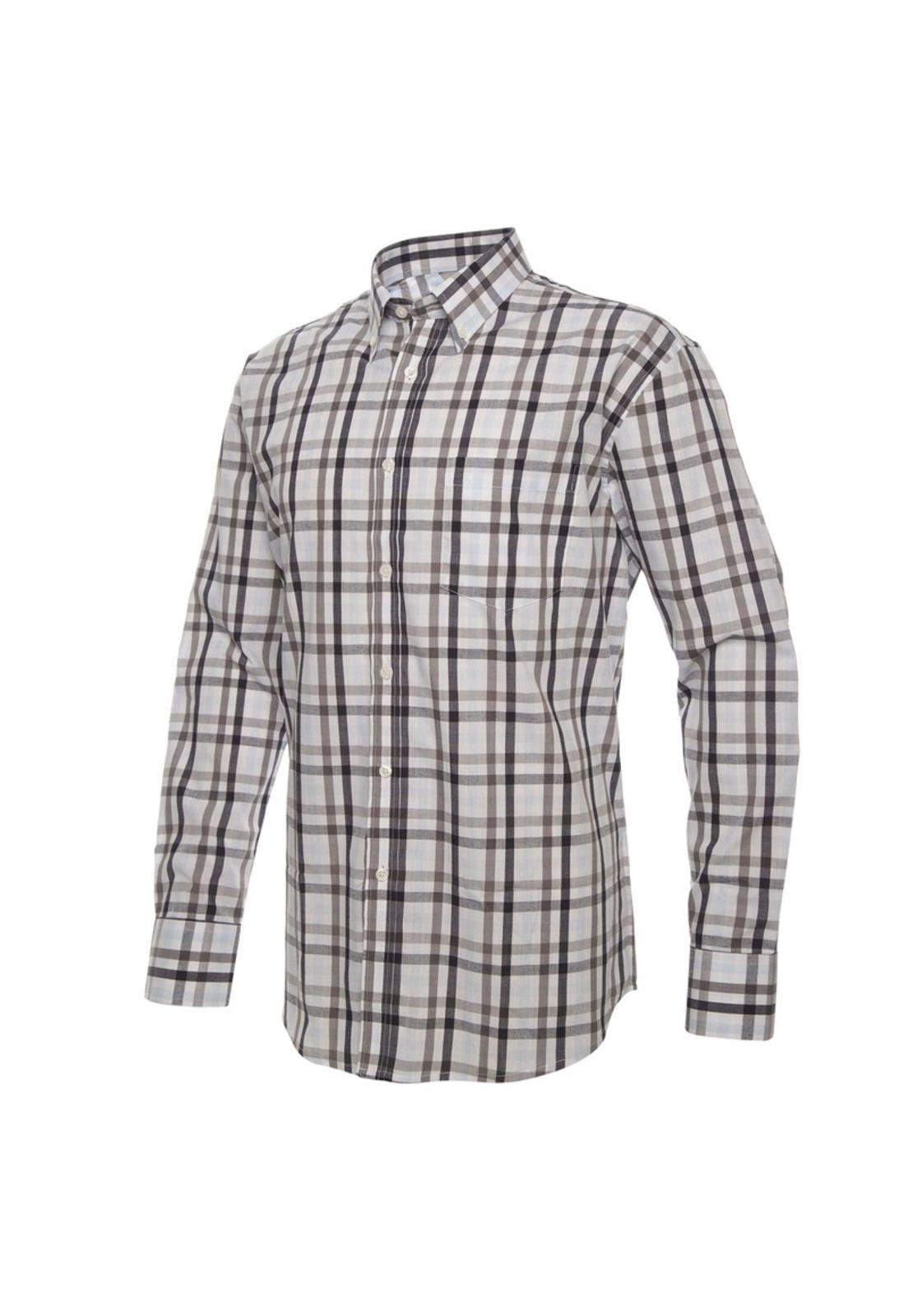 Camisa Fantasia Premium Manga Larga Boton Cuello-1