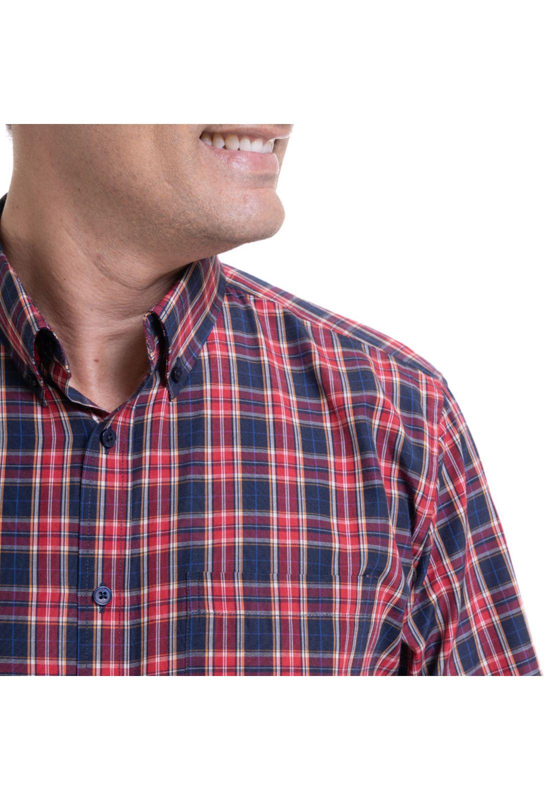 Camisa Fantasía Clásica Azul-3
