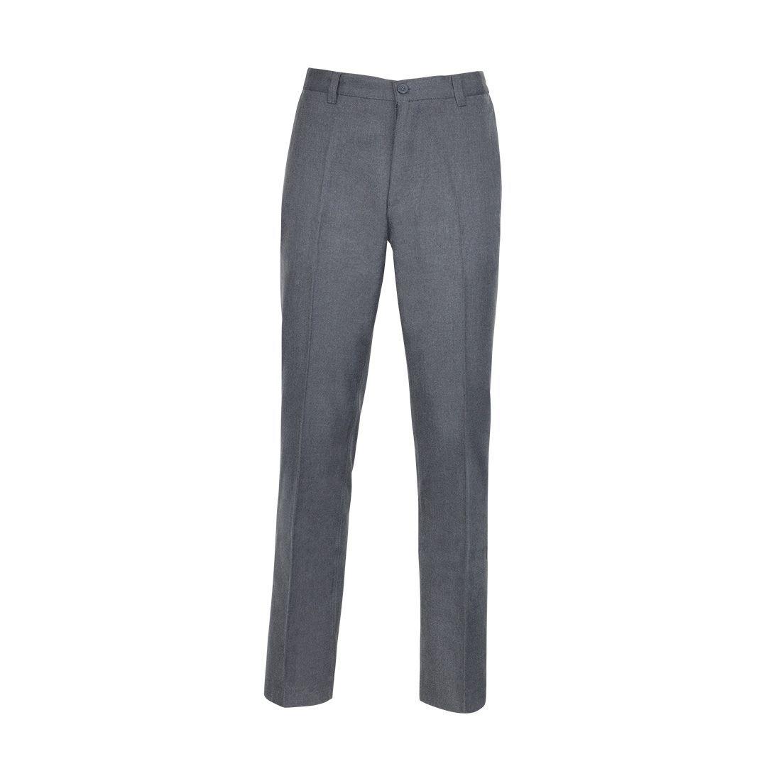Pantalón Escolar Slim Fit Juvenil Hombre Gris-0