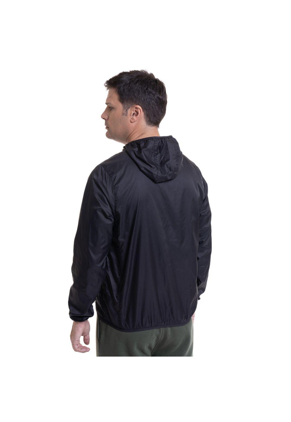 Cortavientos Deportivo Negro-1