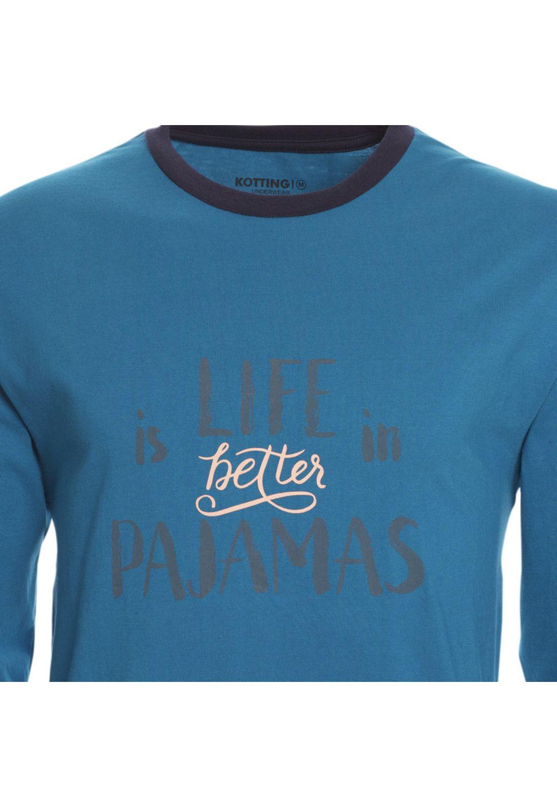 Pijama Jersey Print-3