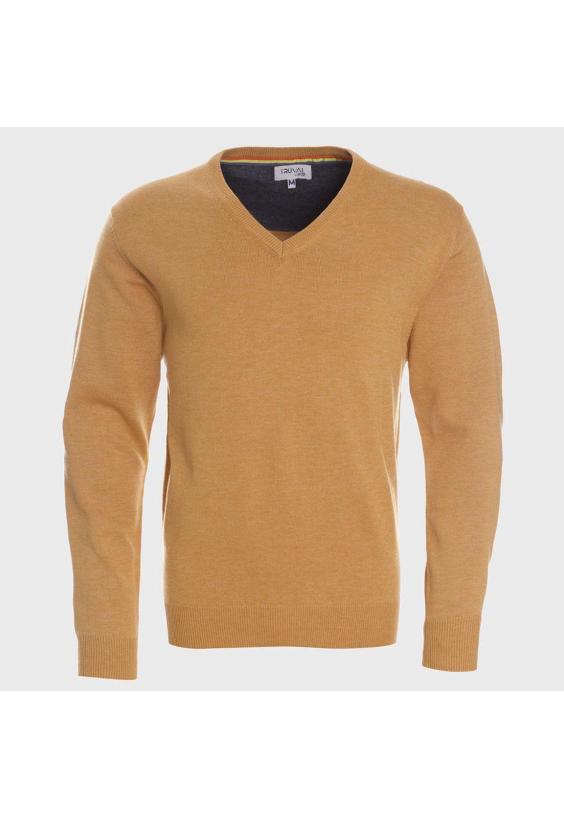 Sweater Cuello V Melange-0