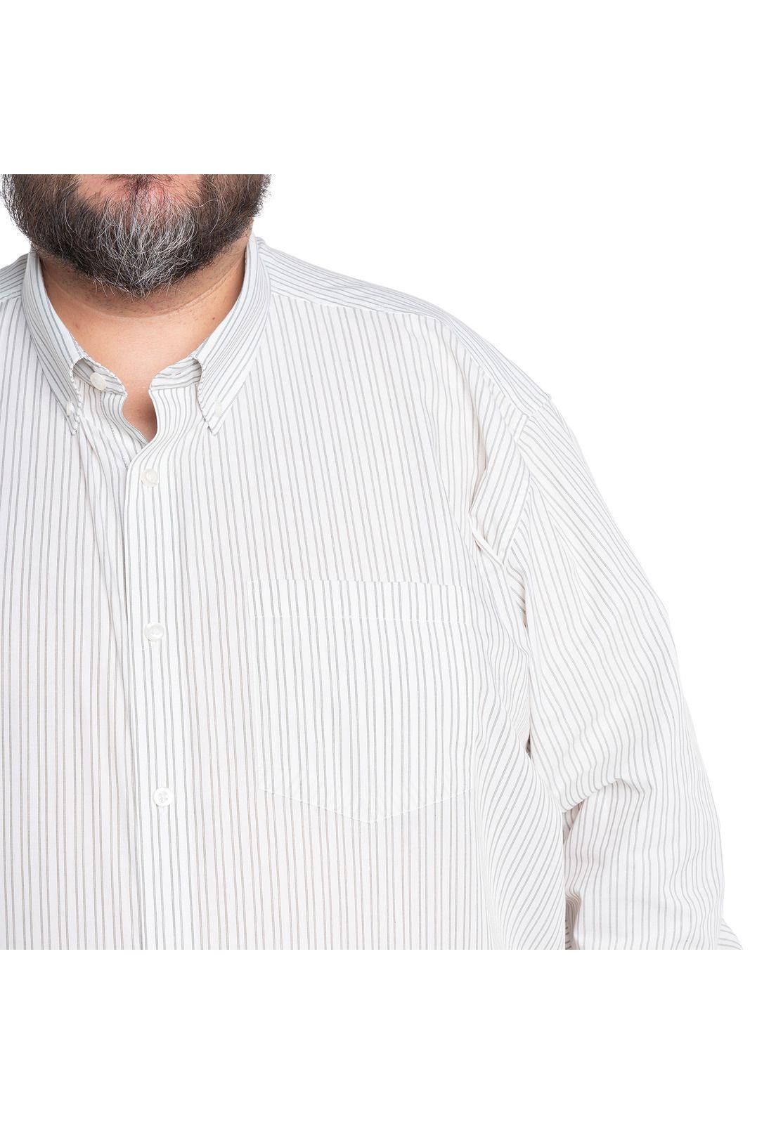 Camisa Manga Larga Rayas Hombre-2