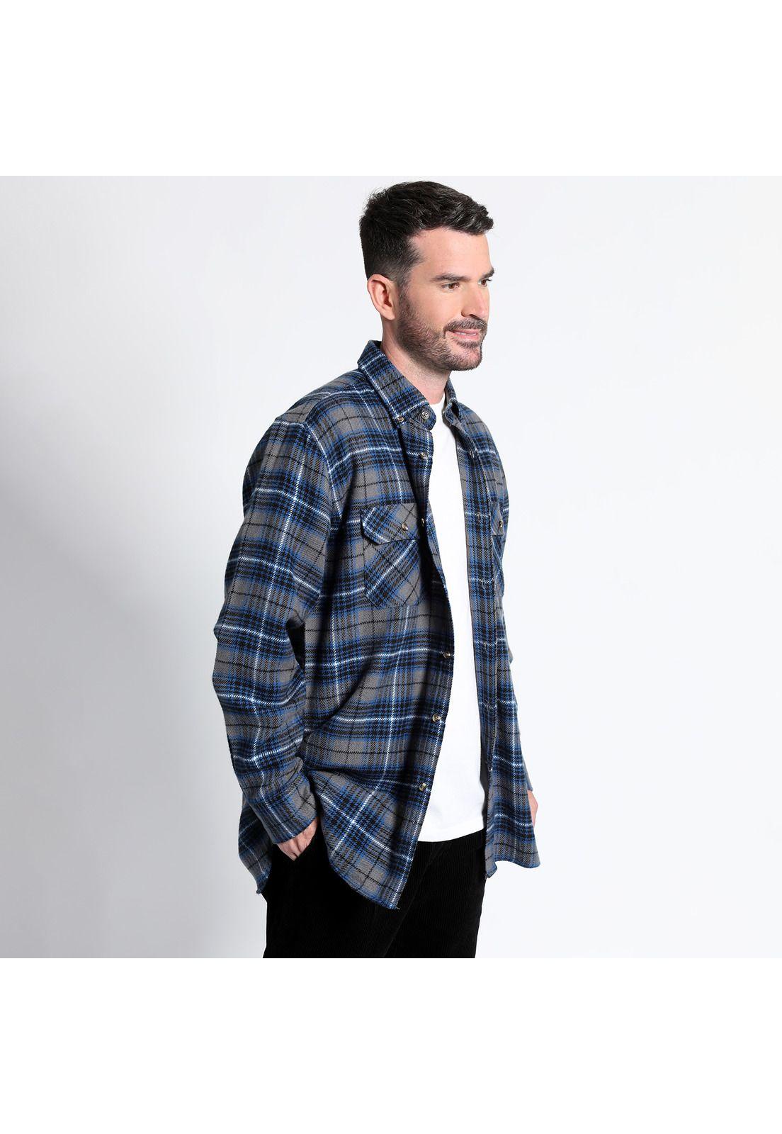Camisa Leñadora Manga Larga -1