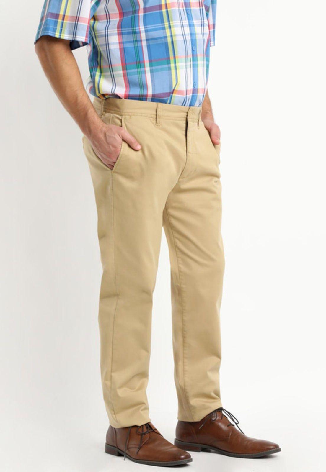 Pantalon Frente Plano Arena-0