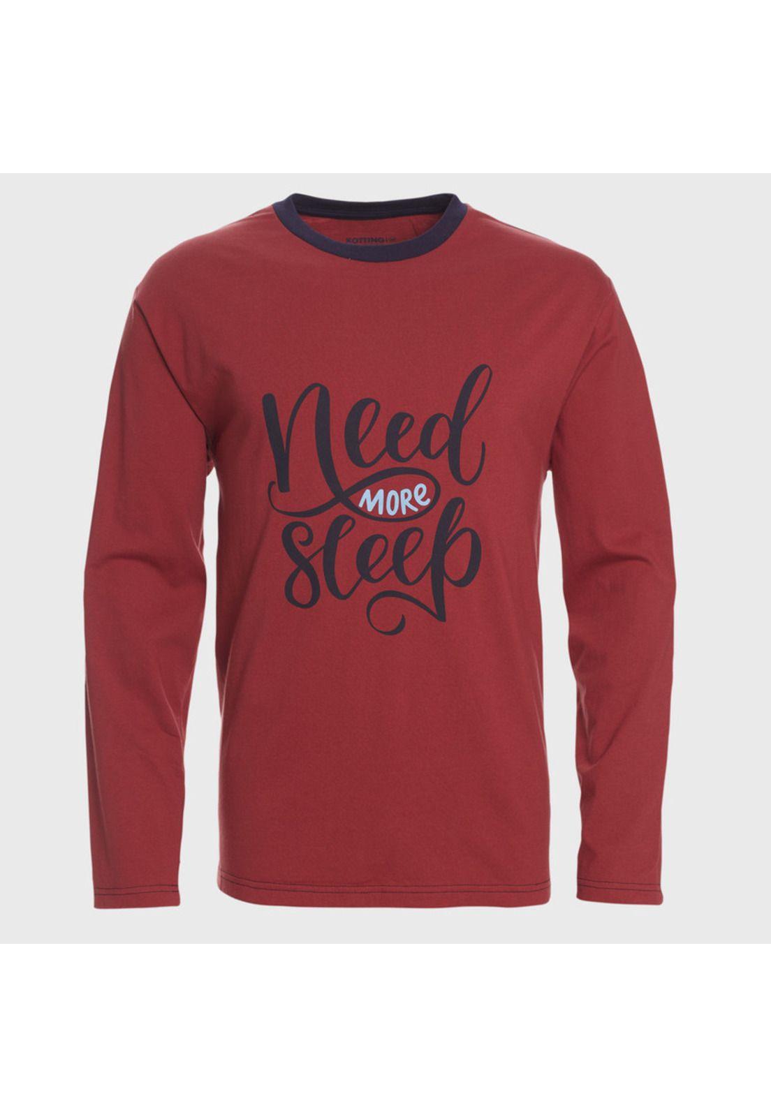 Pijama Jersey Print-0