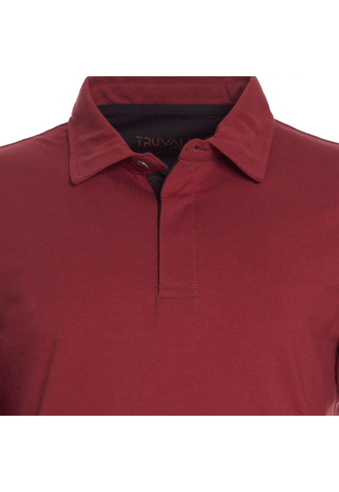 Polera Manga Larga Cuello Camisero Regular Fit-3