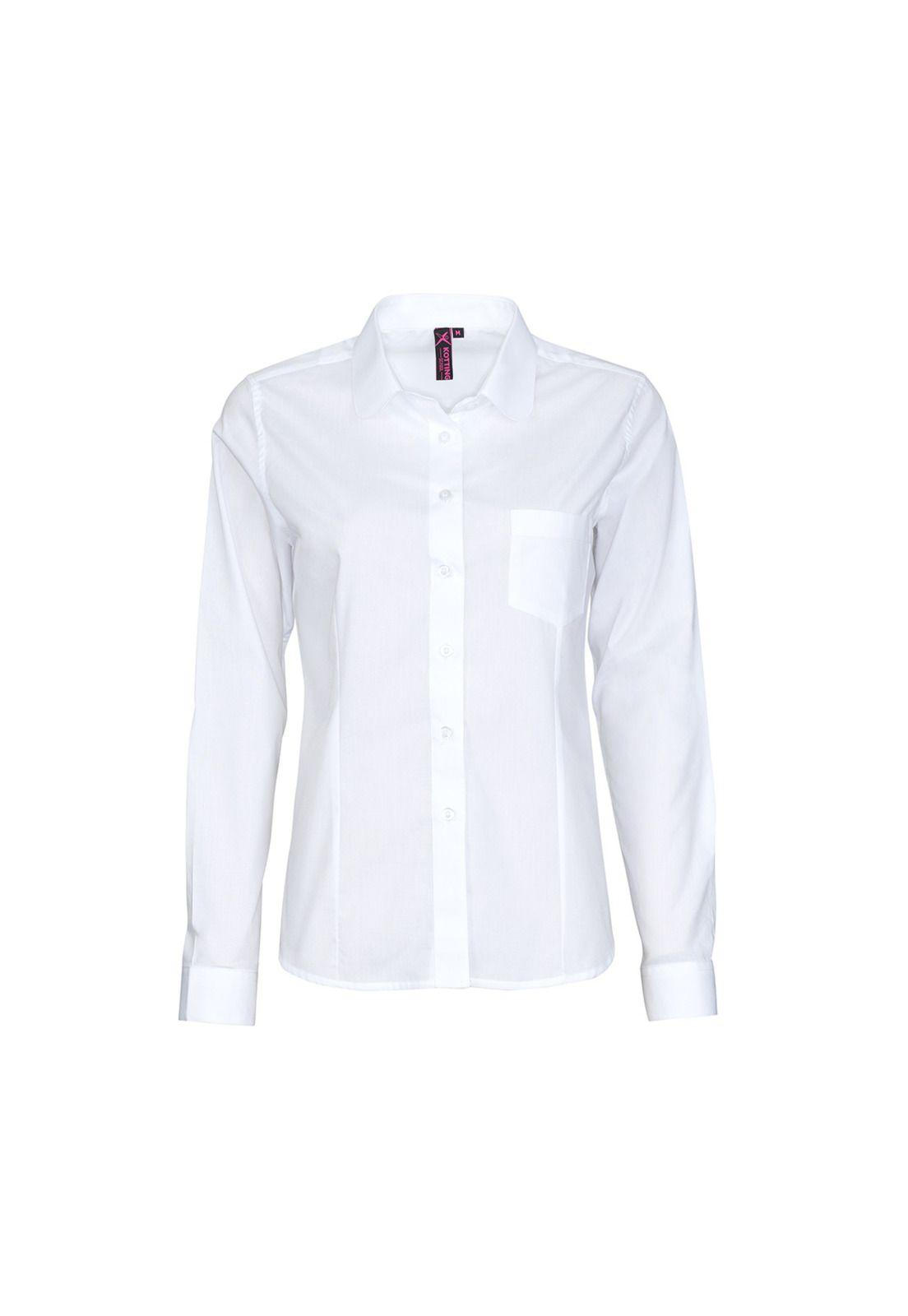 Blusa Entallada Colegio Blanca Niña-2