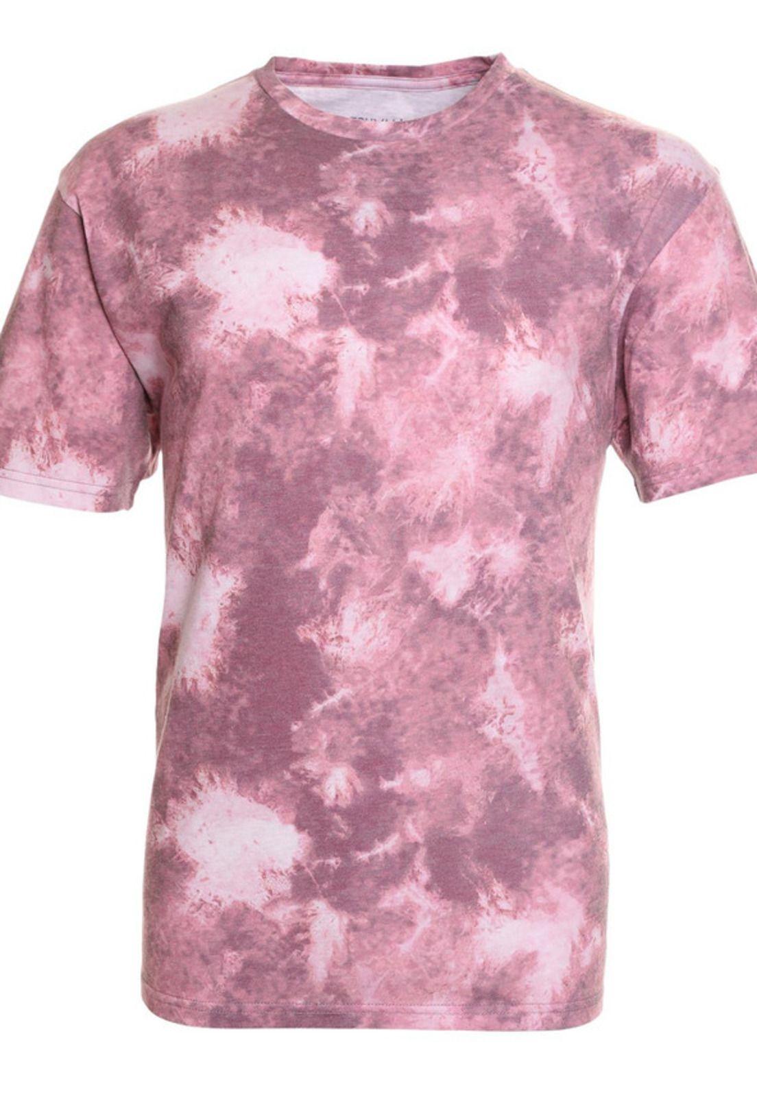 Polera Manga Corta Moda Rosa-3
