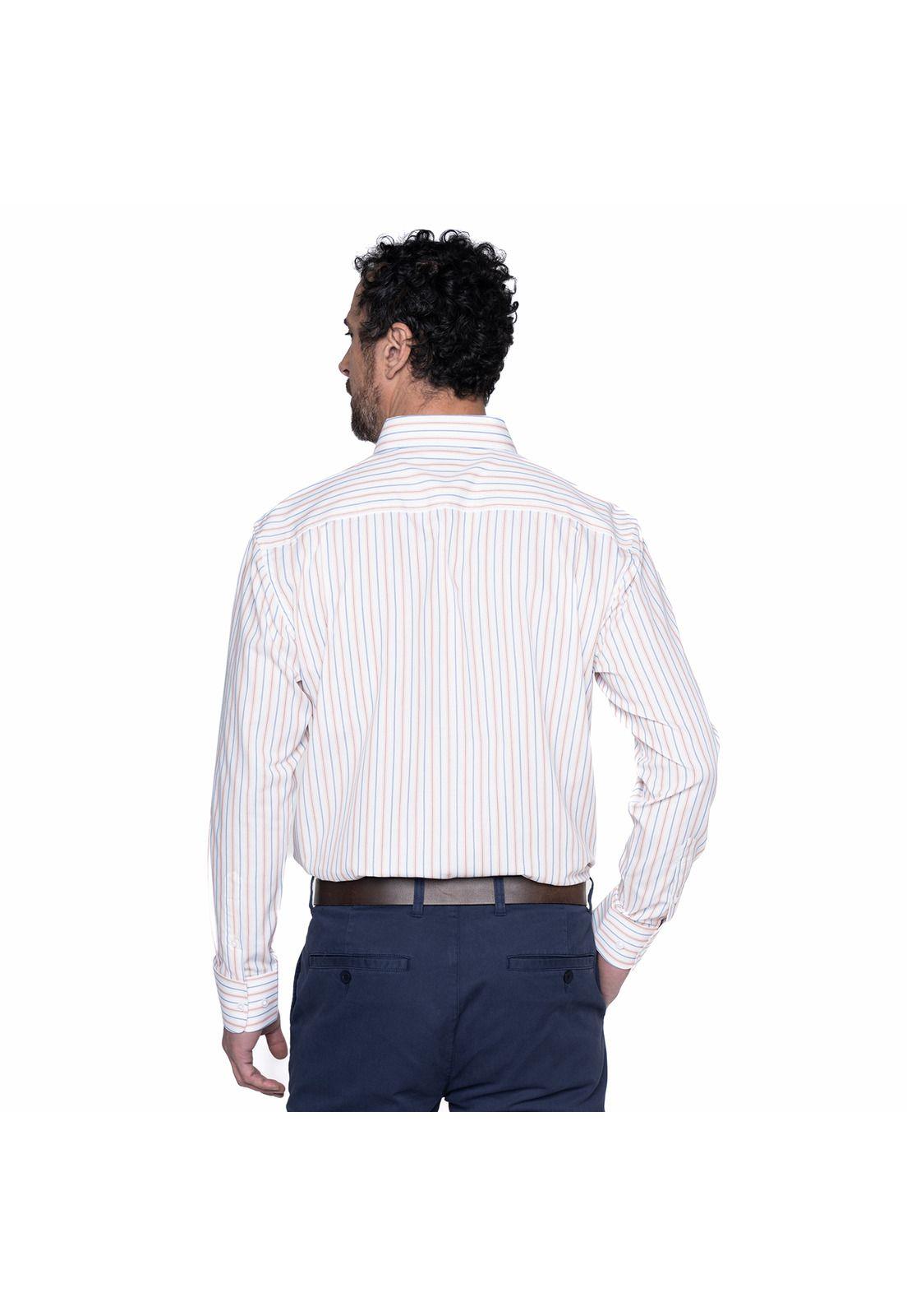 Camisa Listada Premium Manga Larga-1