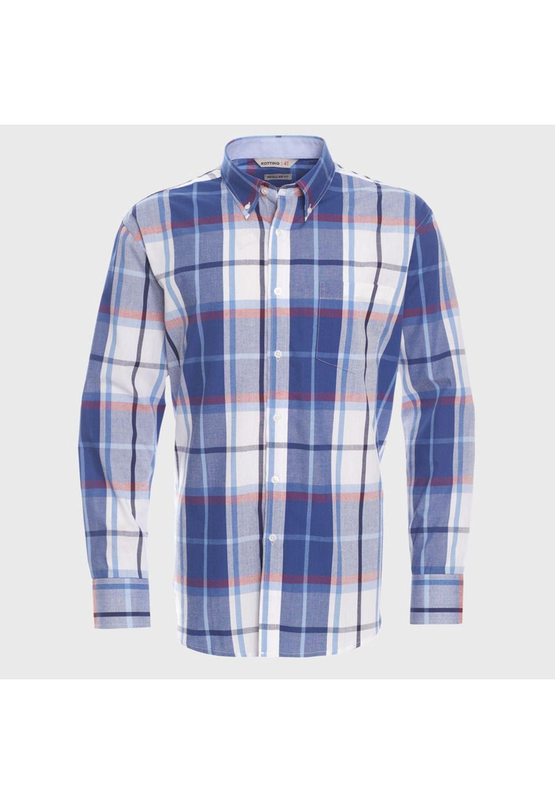 Camisa Manga Larga Fantasia Premium Regular Fit-0