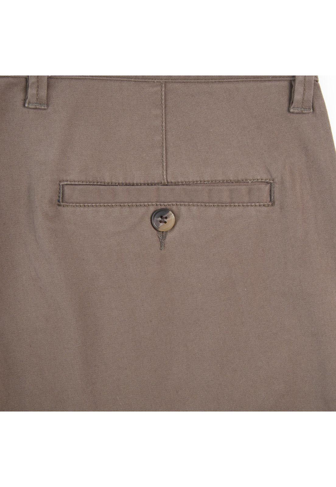 Pantalon Frente Plano Slim Fit Spandex-3