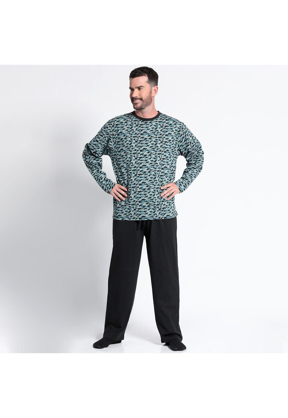 Pijama Jersey Print Juvenil-0