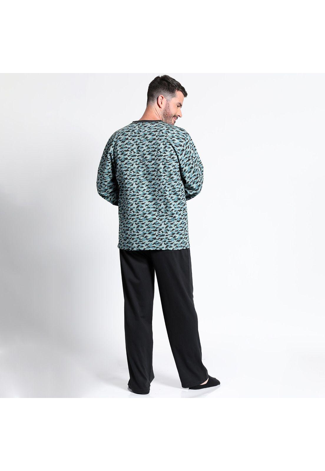 Pijama Jersey Print Juvenil-2