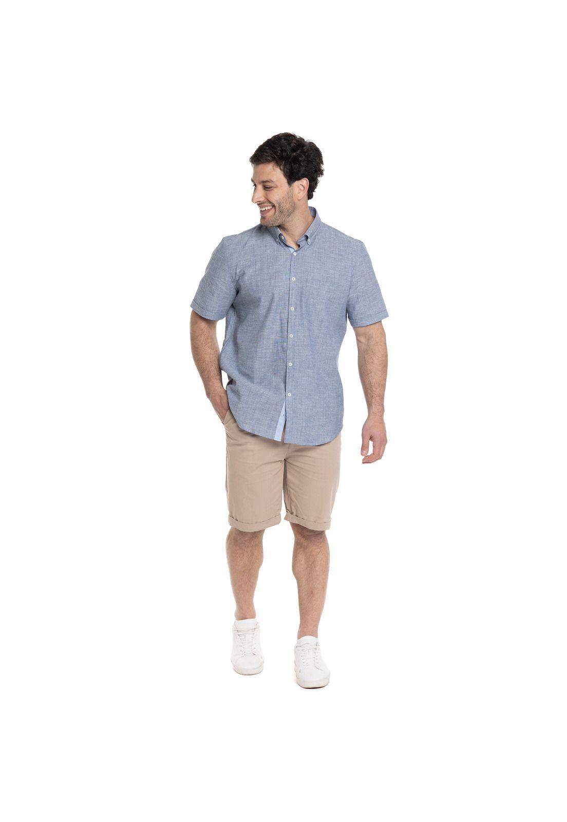 CAMISA HOMBRE MANGA CORTA SLUB SPORT-3