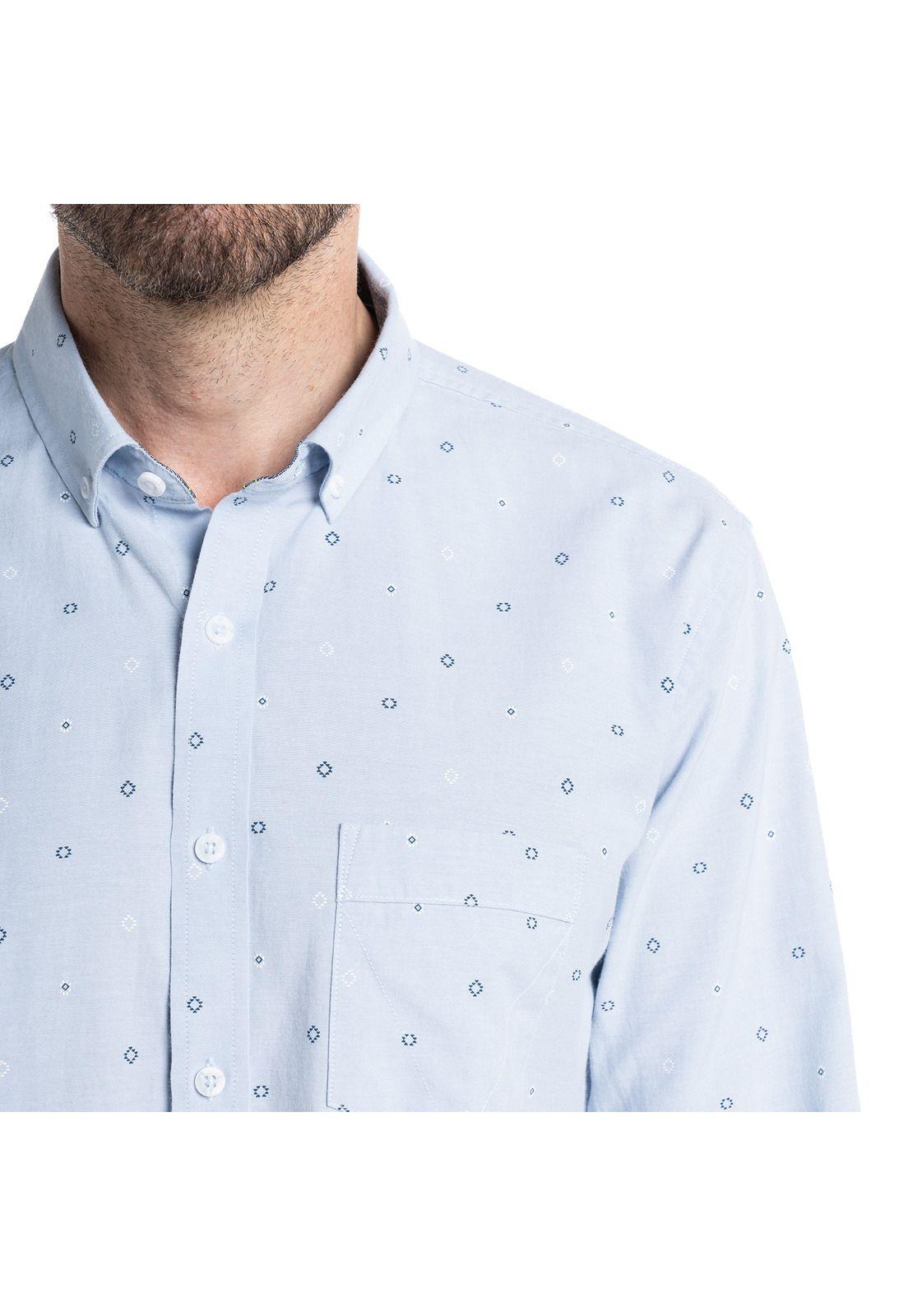 CAMISA OXFORD ESTAMPADA-2