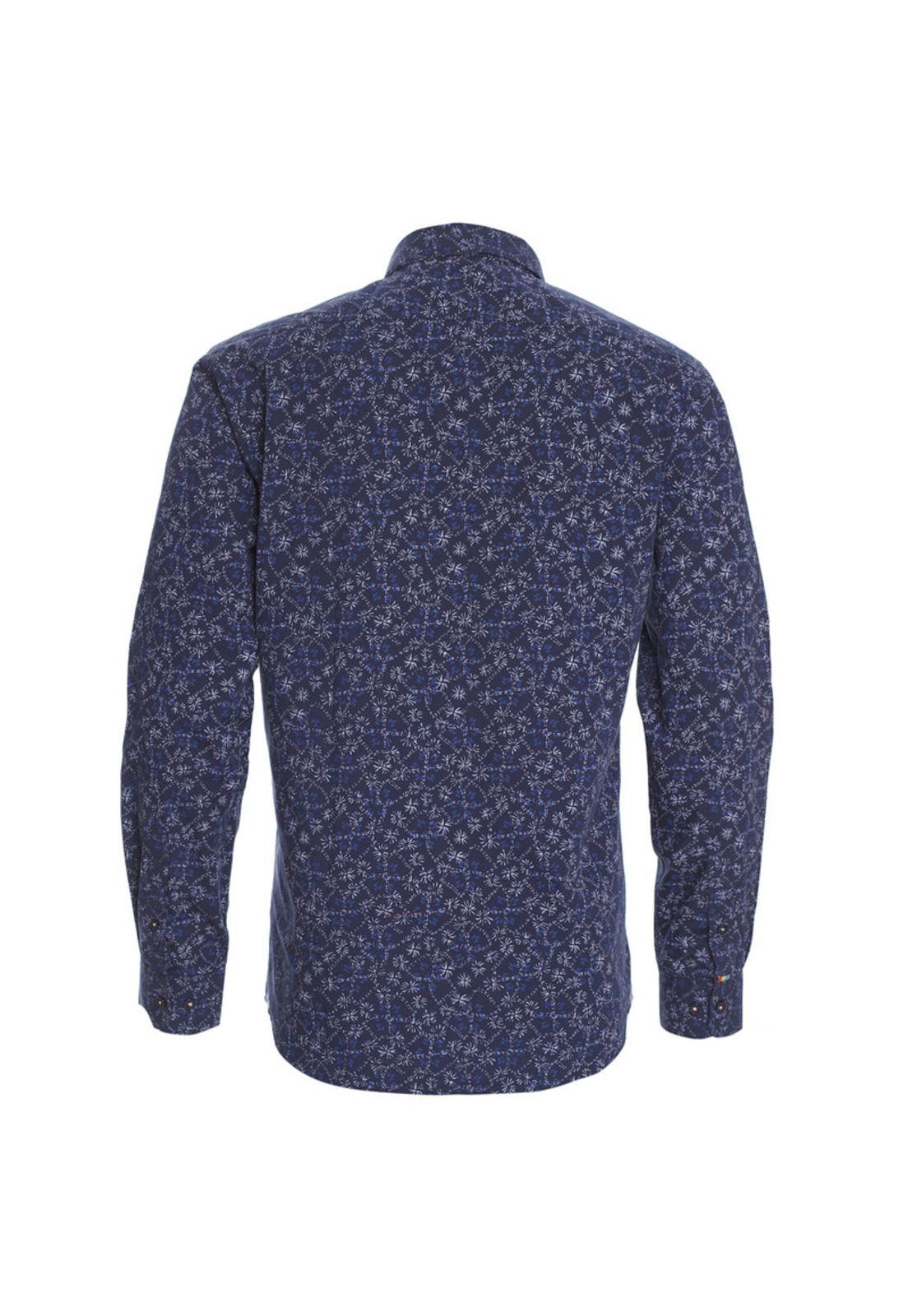 Camisa Manga Larga Full Print Slim Fit-2
