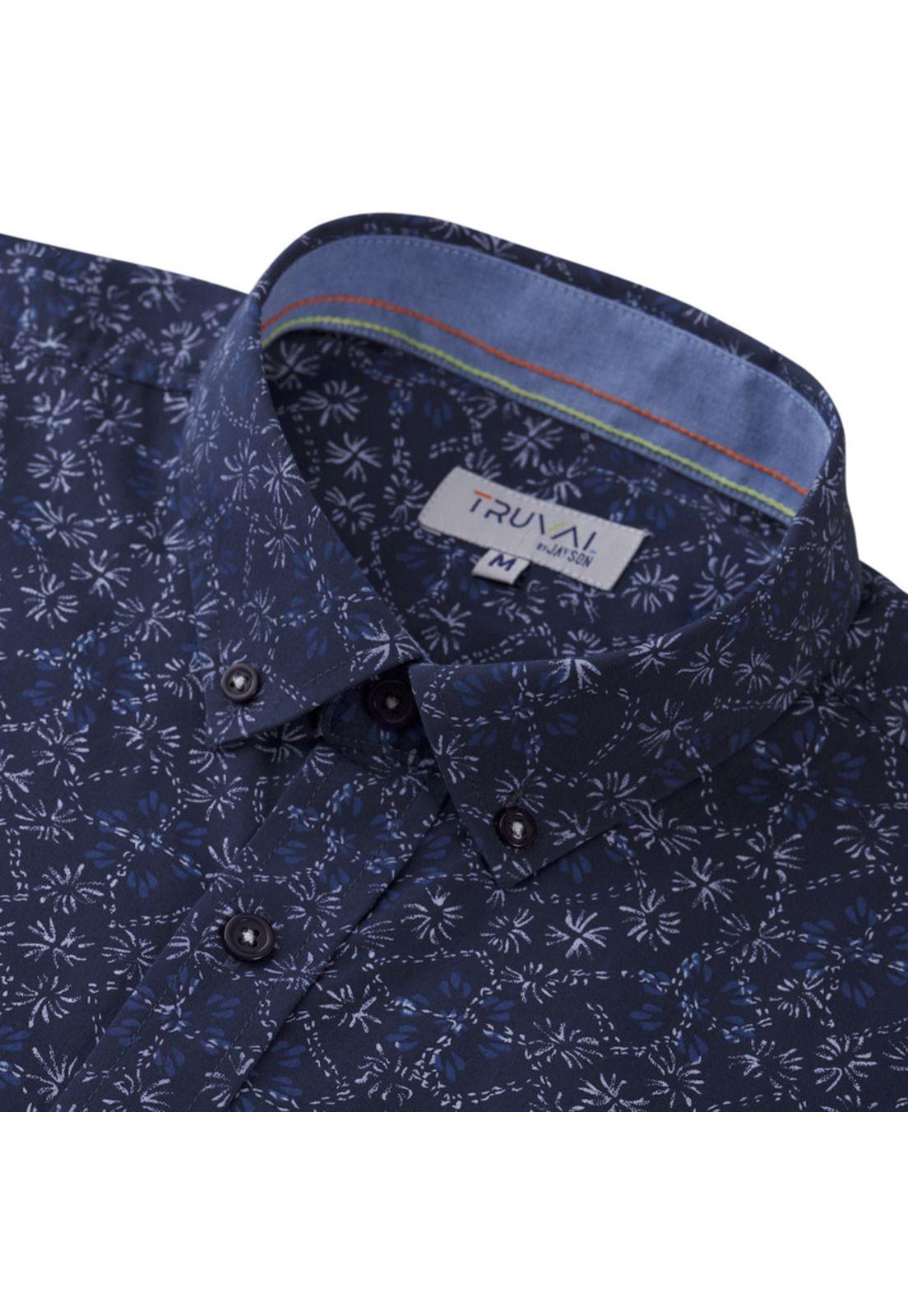 Camisa Manga Larga Full Print Slim Fit-3