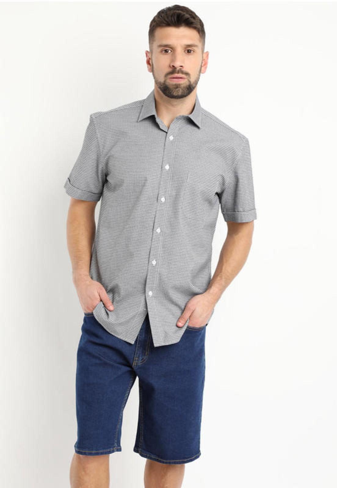 Camisa Dobby Sport Negro-0