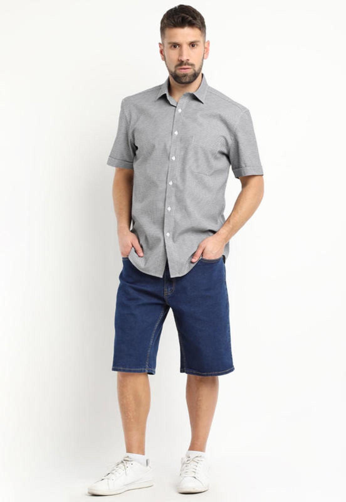 Camisa Dobby Sport Negro-2