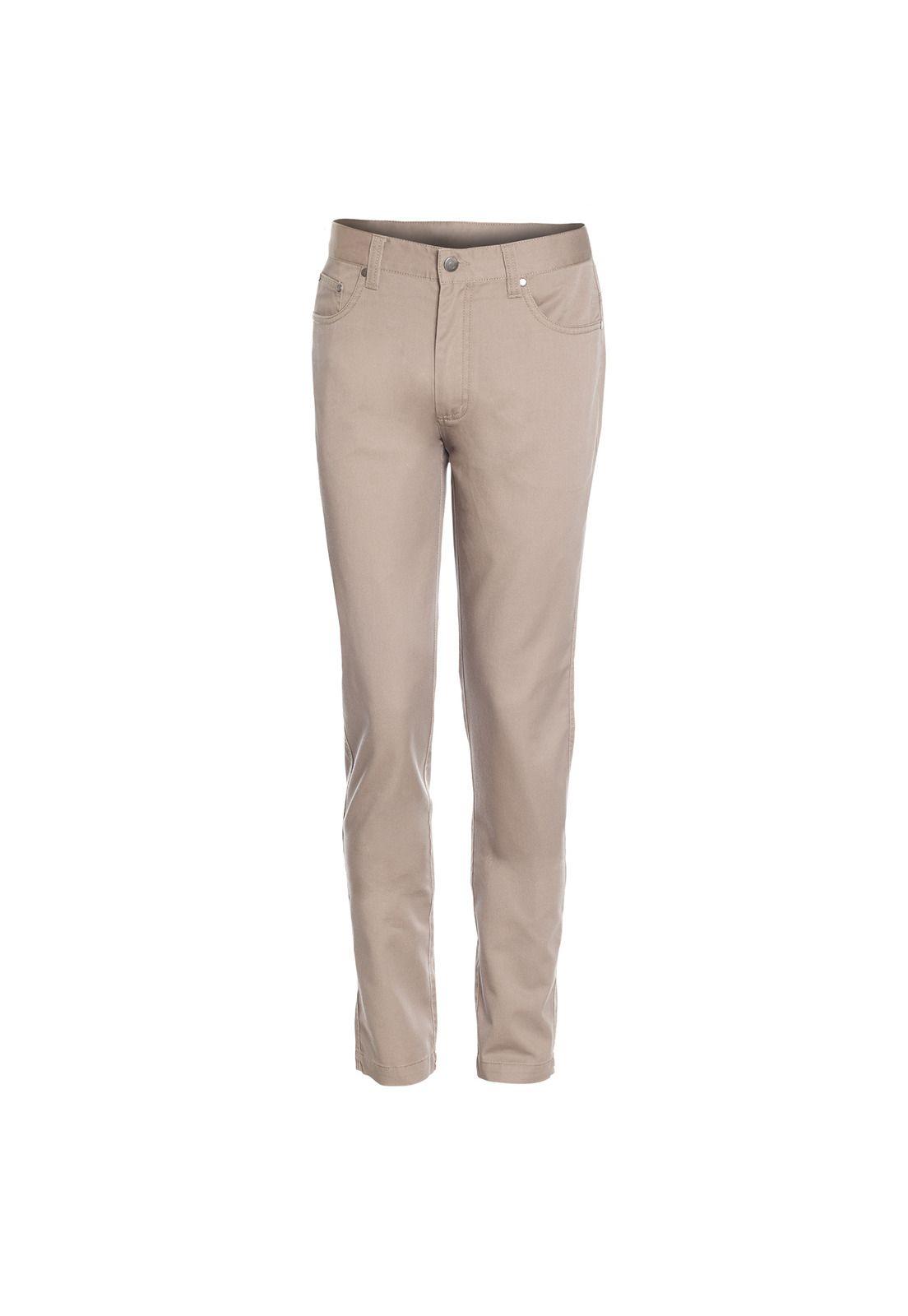 Pantalón Hombre 5 Bolsillos Tc Twill Arena-0