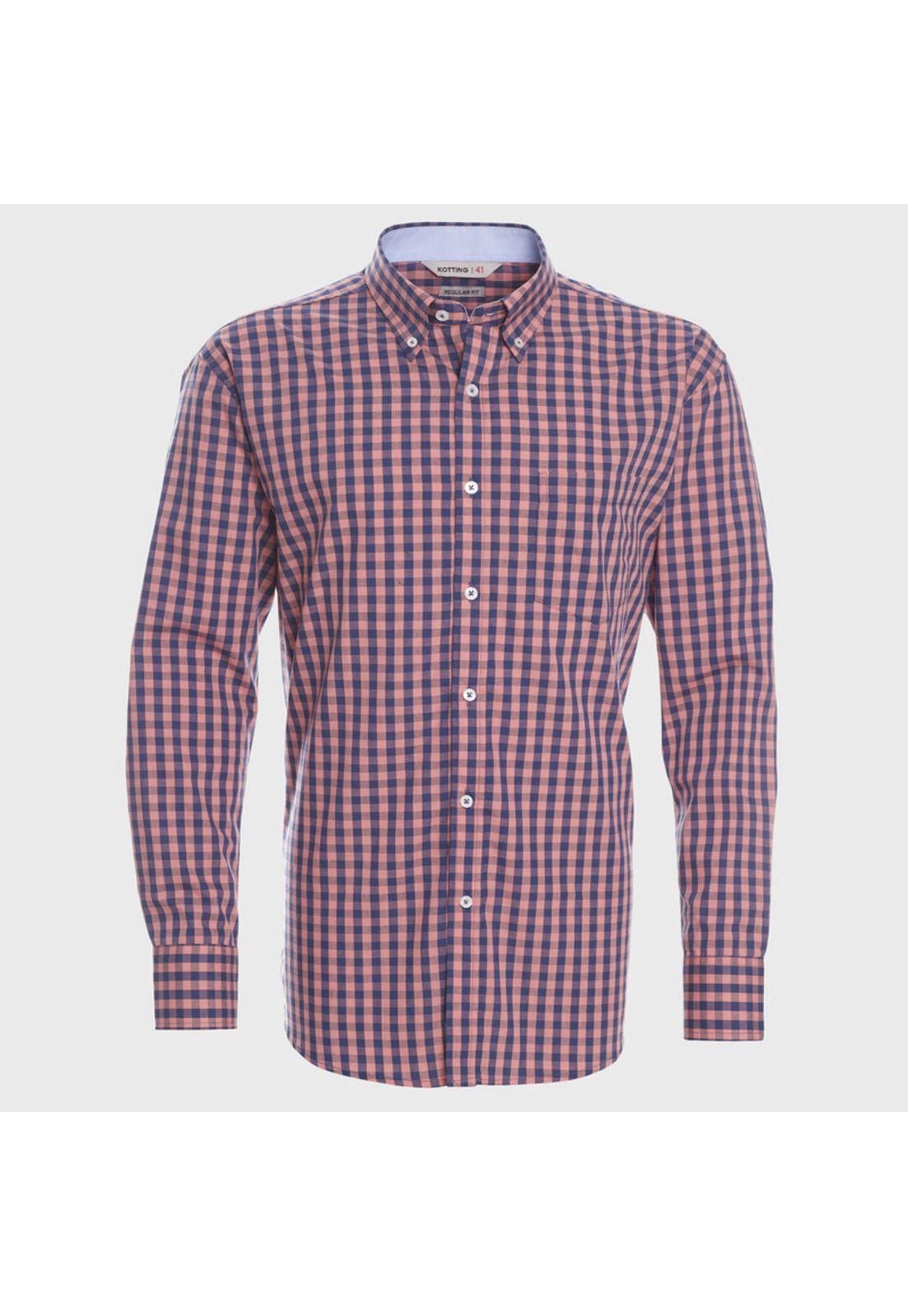 Camisa Manga Larga Fantasia Premium Regular Fit-0