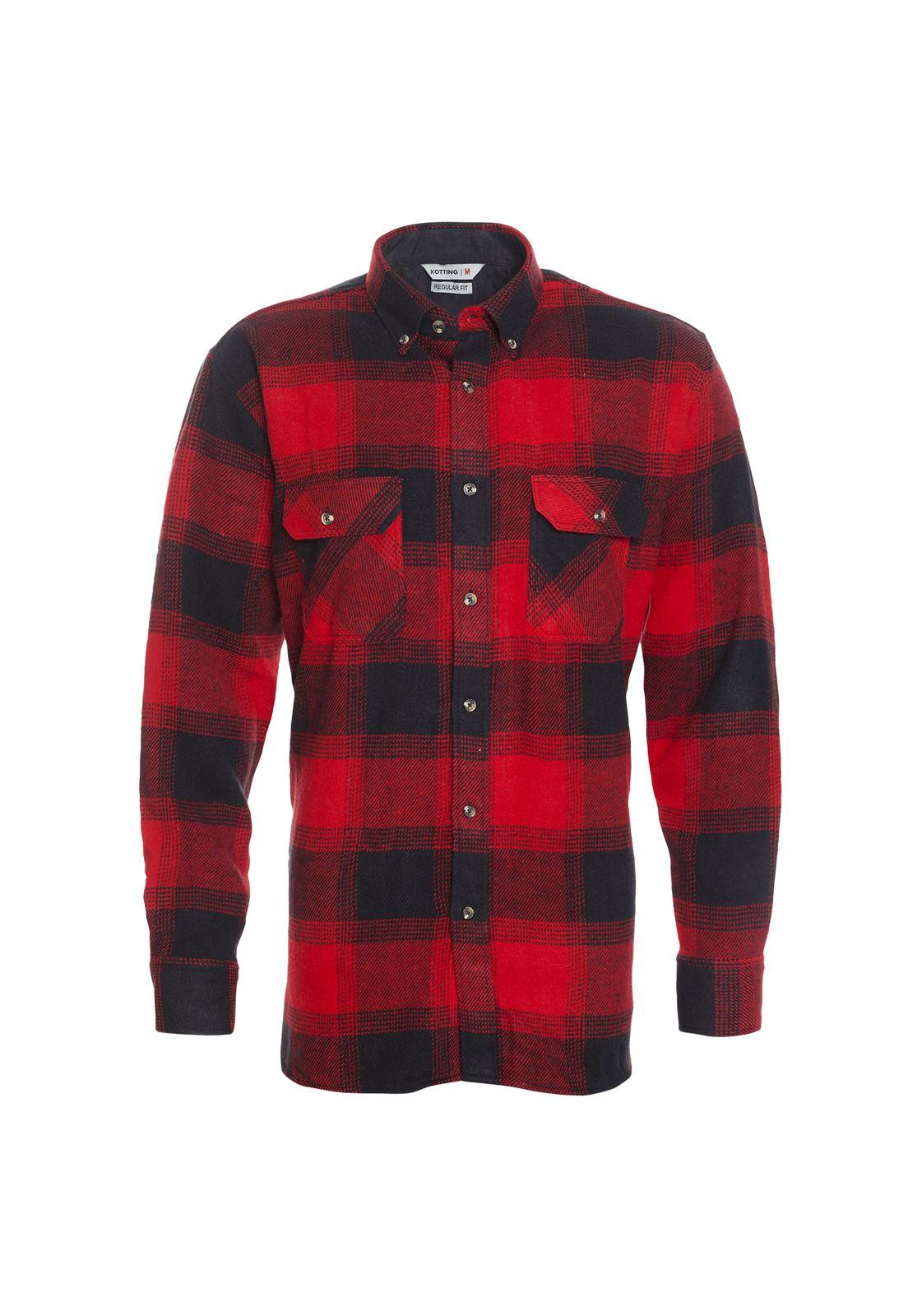 Camisa Leñadora Manga Larga -3