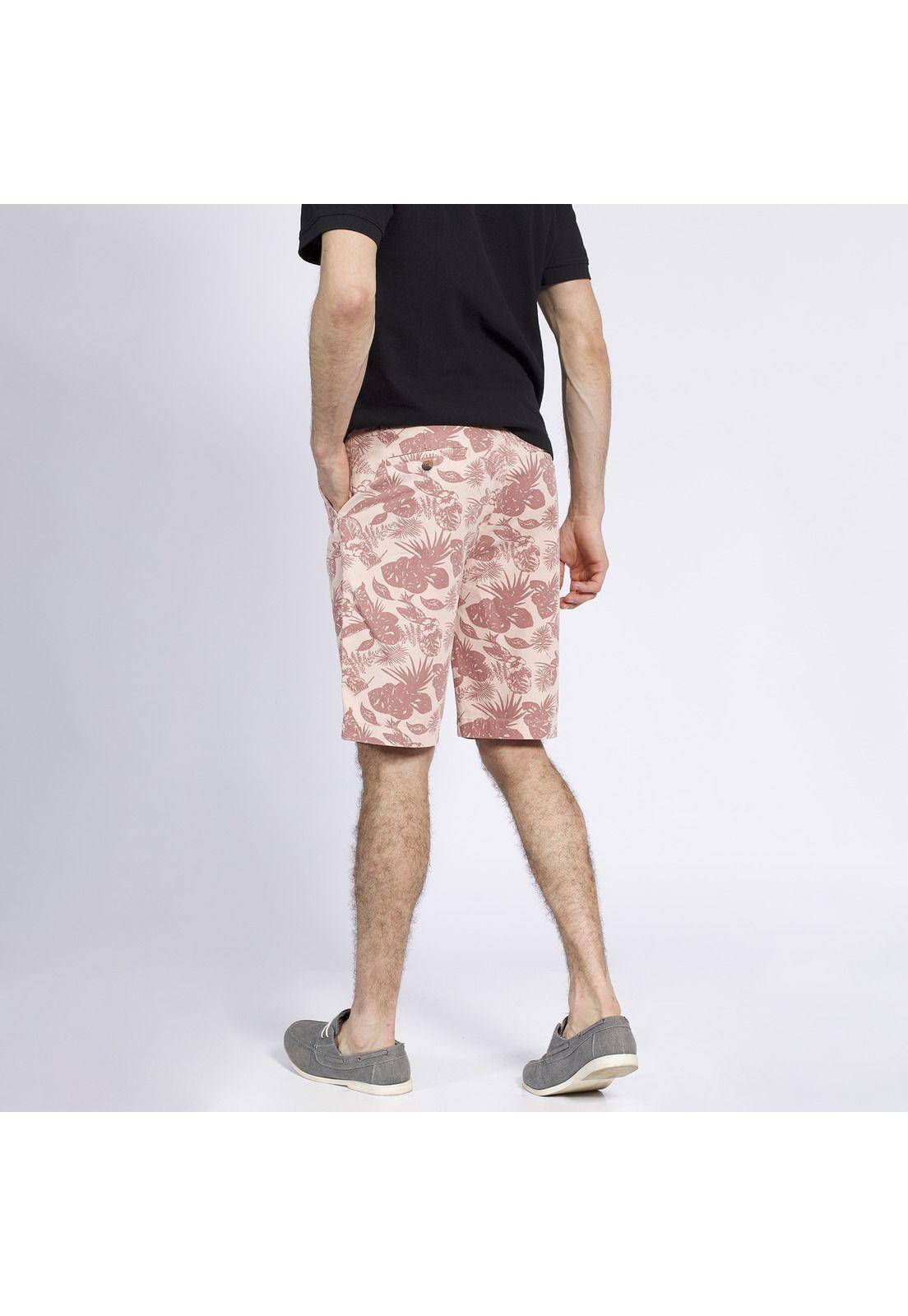 Bermuda Estampada Coral-2
