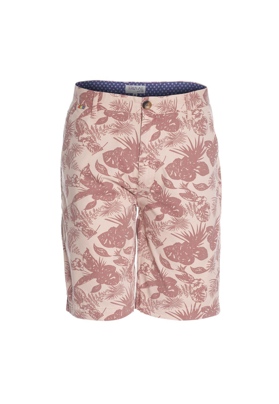 Bermuda Estampada Coral-3