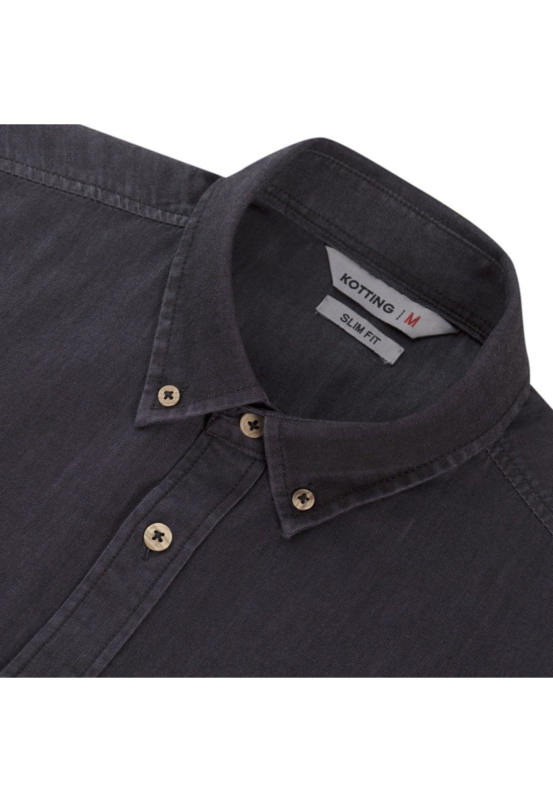 Camisa Manga Larga Denim Slim Fit-3