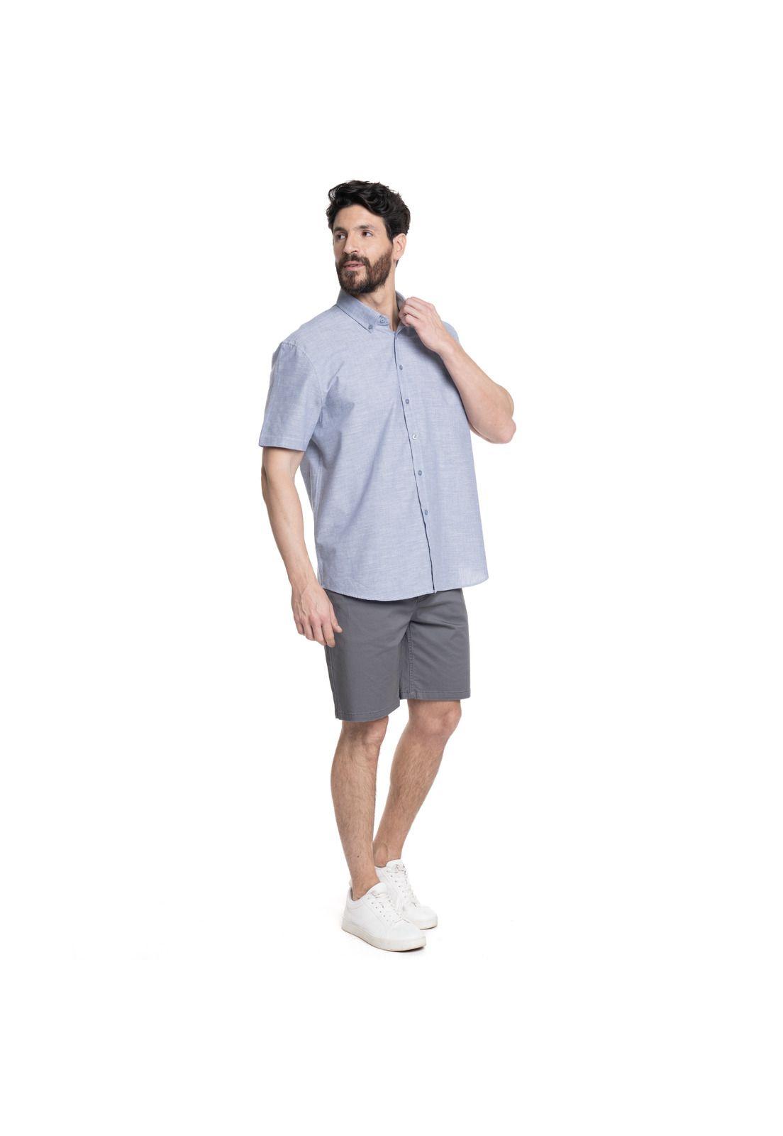 BERMUDA HOMBRE 5 BOLSILLOS ALGODÓN BCI REGULAR FIT-3