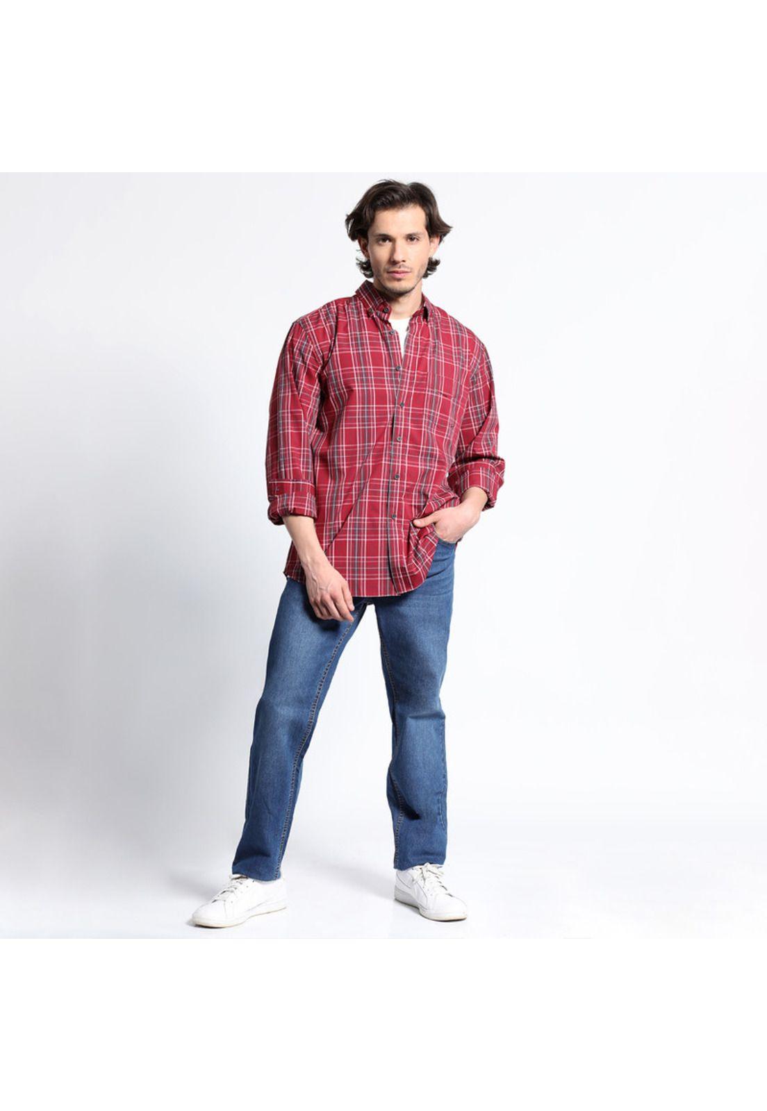 Camisa Manga Larga Trevira Cuadros Regular Fit-2